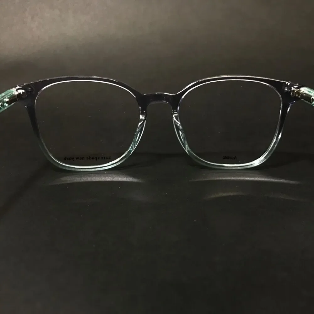 Kate Spade Eyeglasses Frames HERMIONE/G PJP Clear Gray Green Square 52-18-140 - Picture 8 of 11
